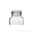 Square Condiment Glass Bottle